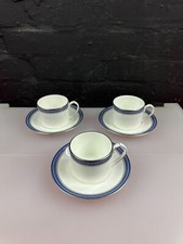 3 x Aynsley Venezia Coffee Cups and Saucers Set