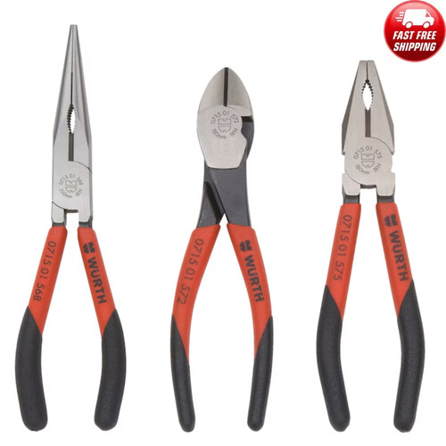 Wurth piece pliers set - 3,