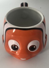 Finding Nemo Disney Store NEMO 3D Tea, Coffee Mug, Orange Clown Fish