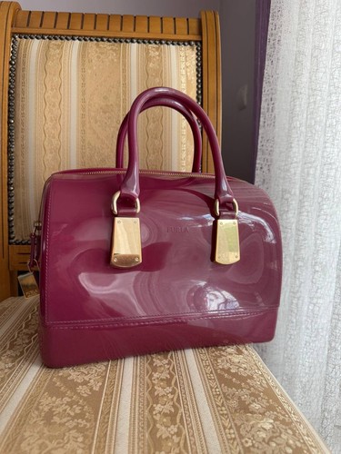 Furla made italy hot pink - made,