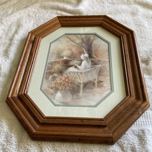 Vintage homco framed print - vintage,