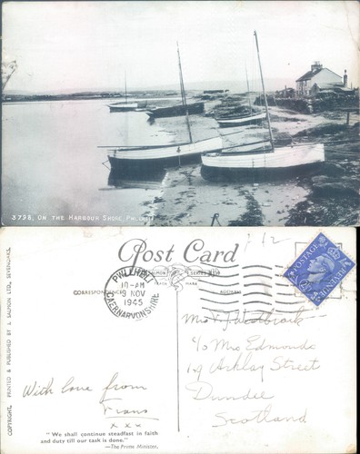 Harbour shore pwllheli - harbour, in