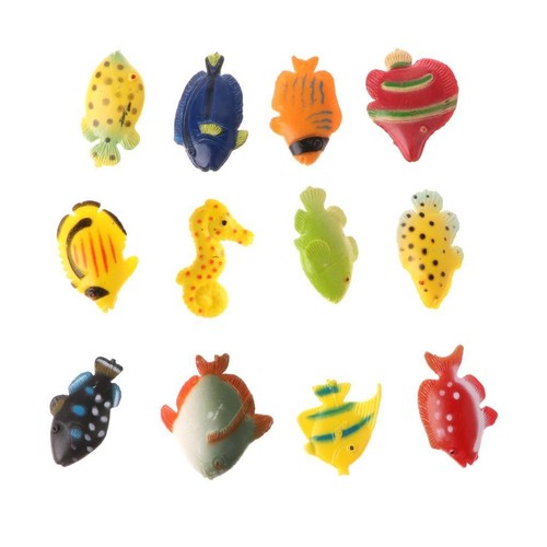 12pcs small marine animals - small,