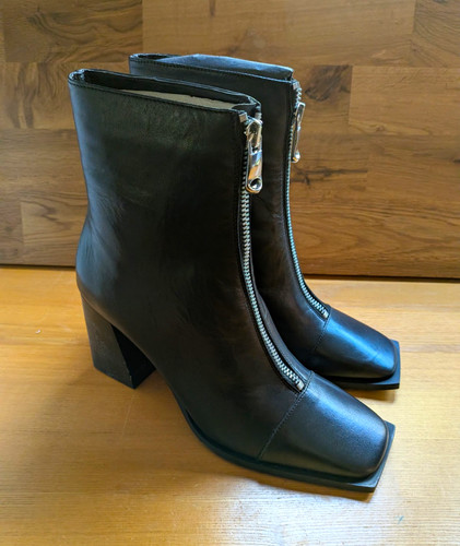 Topshop heidi black leather - heidi,