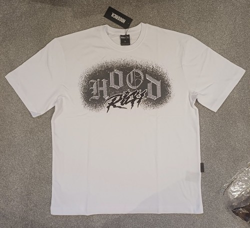 Hoodrich men white shirt - white, t-shirt