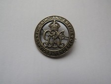 WW 1 SILVER WOUND BADGE TO