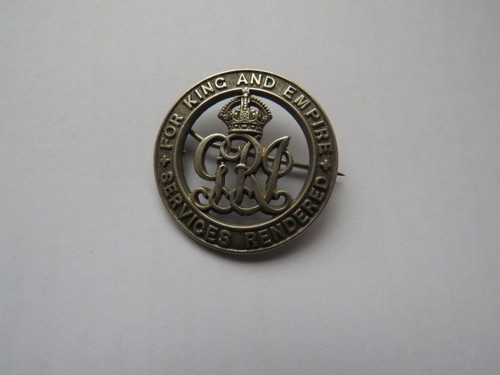 Silver wound badge to - ww, 1