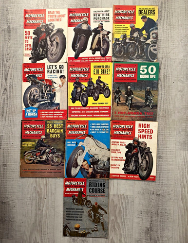 Vintage 1965 motorcycle - vintage,