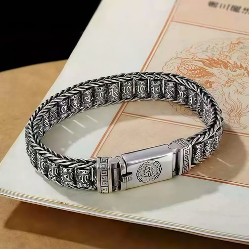 925 sterling silver bracelet - silver,