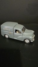 MORRIS MINOR DIECAST HOVIS BREAD VAN   GREY BY SAICO