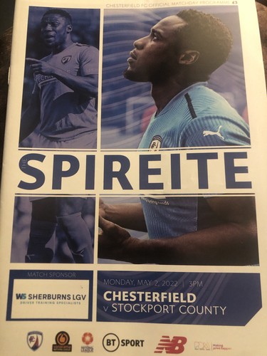 Chesterfield stockport - chesterfield, v