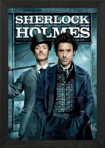 Sherlock holmes framed wall - framed,