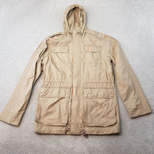 Adidas Mens Jacket Small Beige