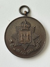 WW1 / WW2 6th Battalion The East Surrey Regiment Medal.