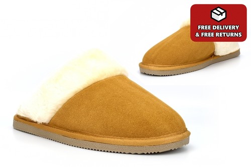 Womens suede slippers ladies - womens,