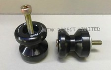 Aprilia Tuono 2003-2007 R&G black cotton reels  rear paddock stand bobbins