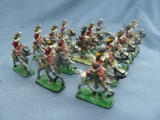 14x Hinton Hunt Royal Scots Greys. BN49 OPC. Vintage 20mm.