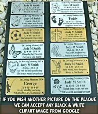 MEMORIAL BENCH PLAQUE