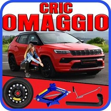 Emergency Spare Tire Kit Jeep Compass 17” 5 Holes Jack Key DOT2025