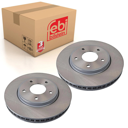 Pair front brake disc - of,