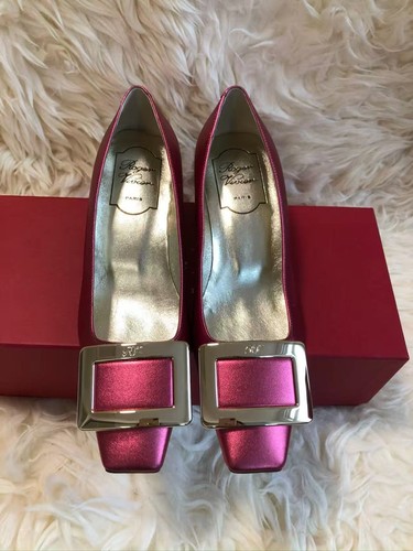 Roger vivier t45 leather - vivier,