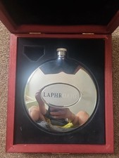 Laphroaig flask with cup