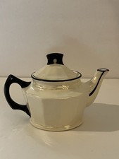 Vintage Cream Porcelain Teapot