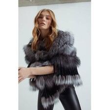 Luxurious Real Fox Fur Cape