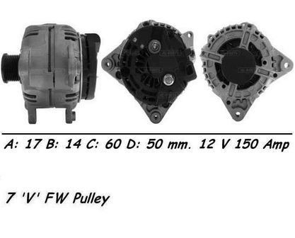 Wai alternator 150amp for - wai,
