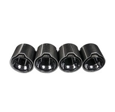 4 x GENUINE CARBON FIBRE BMW