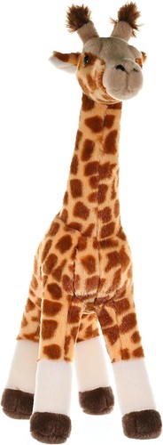 Giraffe plush soft multicolour - plush,