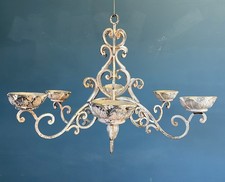 vintage wrought iron candle