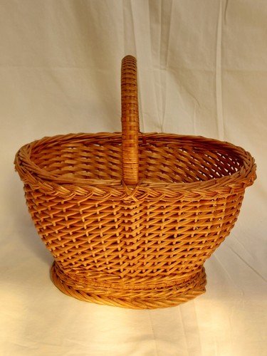 Vintage woven wicker - woven, shopping