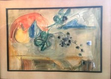 Abstract Art Still Life Fruit