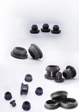 Snap-On Hole Plug Round Silicone Rubber Blanking Seal Bung Pipe Tube  2.5-61mm