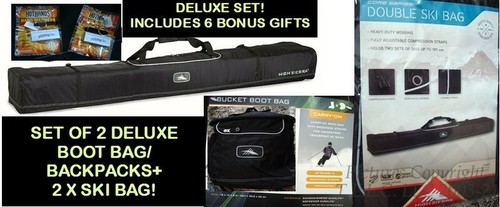 High sierra double - ski, bag