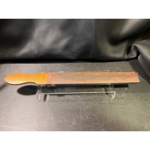 Vintage wooden paddle razor - vintage,