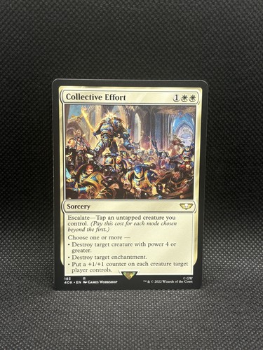 Collective effort universes - collective,