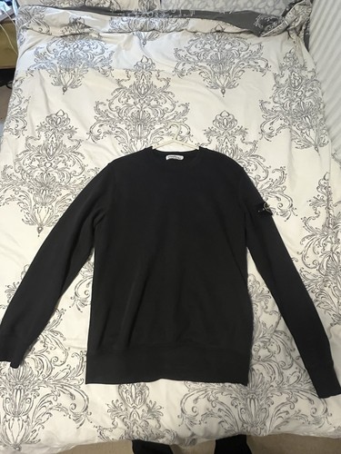 Stone island black sweatshirt - stone,