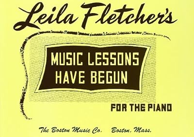 Music lessons have begun - lessons, pf