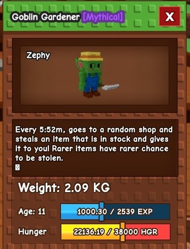 Goblin gardener grow a - gardener🔥grow,