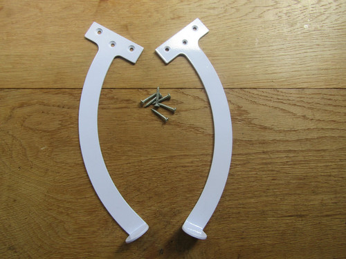 White quadrant fanlight - white,