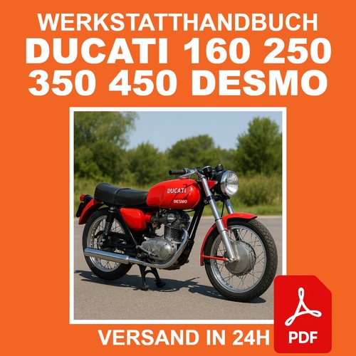 Workshop manual ducati 160 - workshop, 250