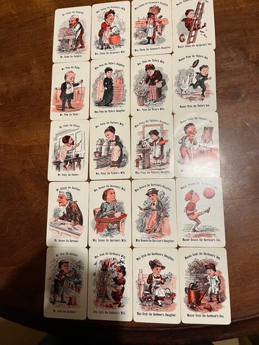 Happy families card - 'happy, game