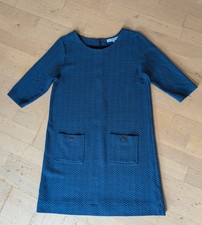 Blue Dickens and Jones, Two Pocket , Polyester Knit Tunic Dress, Size 12