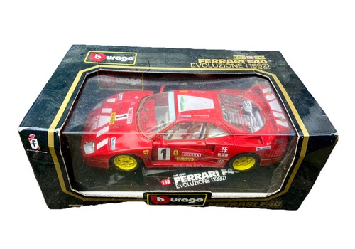 Burago ferrari f40 evoluzione - burago,