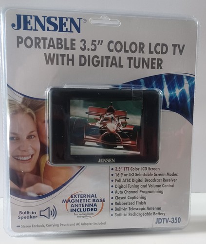 Jensen jdtv 350 portable 5 - jdtv-350,