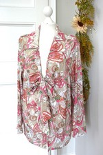 STUNNING ATTITUDES by RENEE LIGHTWEIGHT MESH TIE FRONT JACKET SIZE XL