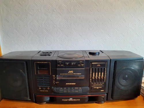 Jvc x200 cassette radio - jvc,