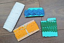 015 Vintage Assorted Decorative Rick-Rack Ribbon for Sewing & Craft Projects